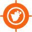 Focus Icon Highlighting Southern Africa.