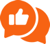 Icon representing external reviews.