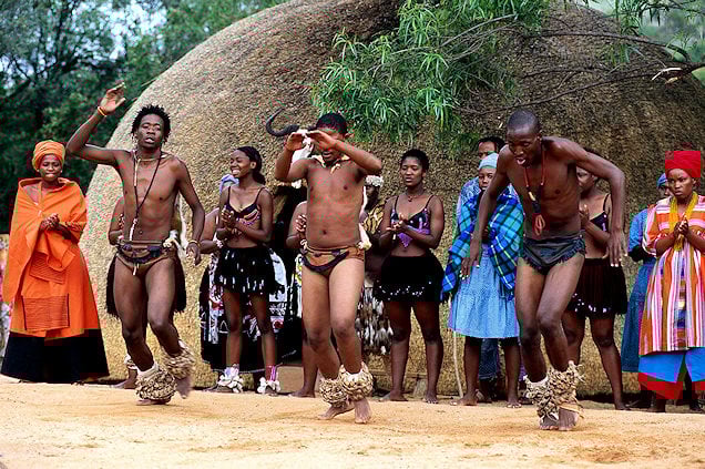 Cultural Village dancers.