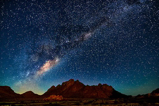 Beautiful Southern Hemisphere night sky.