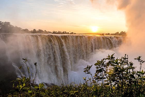 Spectacular Victoria Falls.