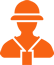 Icon depicting a tour guide
