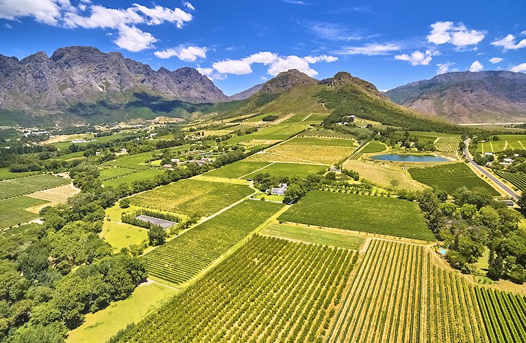 Franschhoek Wine Route African Sky