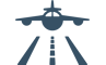 Airstrip or helipad icon