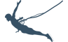 Bungee jumping icon