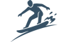 Sandboarding icon