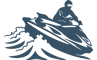 Motorized watersports icon