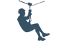 Ziplining icon