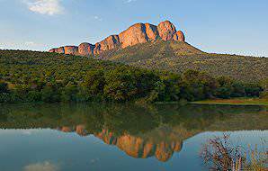 The bewitching scenery typical of the Waterberg and Marakele National Park.