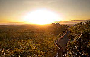 Ulusaba is perched on a mountaintop with beautiful views across the Sabi Sand.